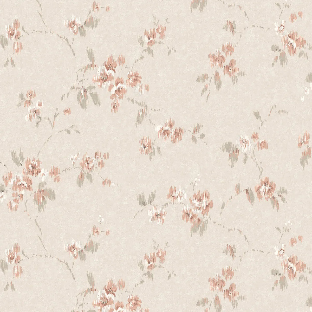 Vintage Rose Wallpaper - Borastapeter