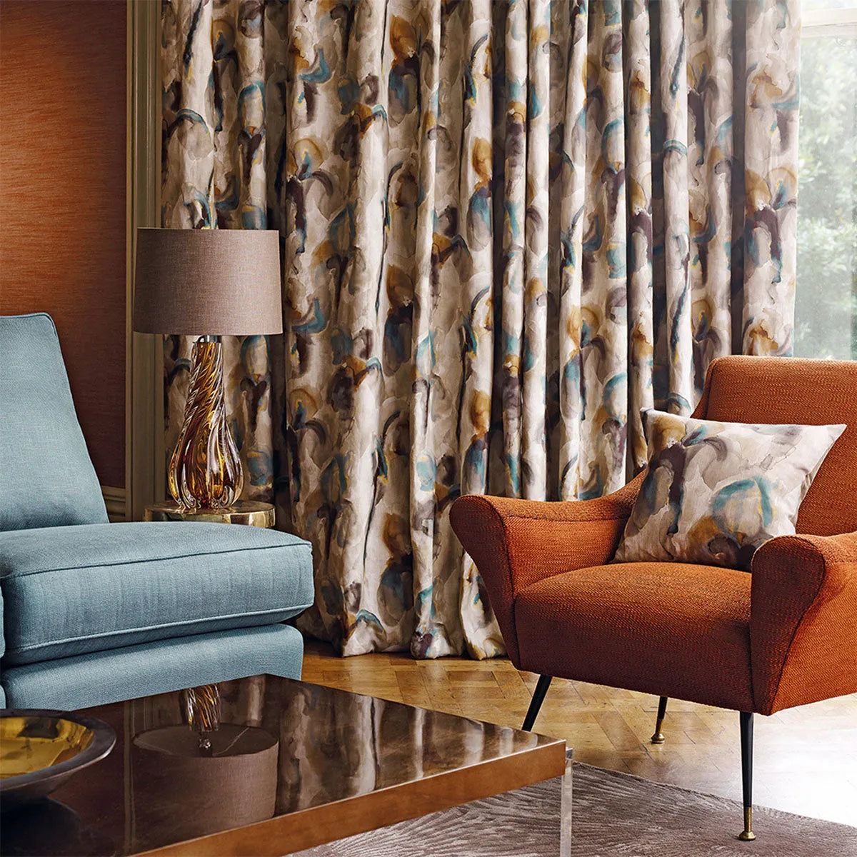 Water Iris Fabric - Zoffany