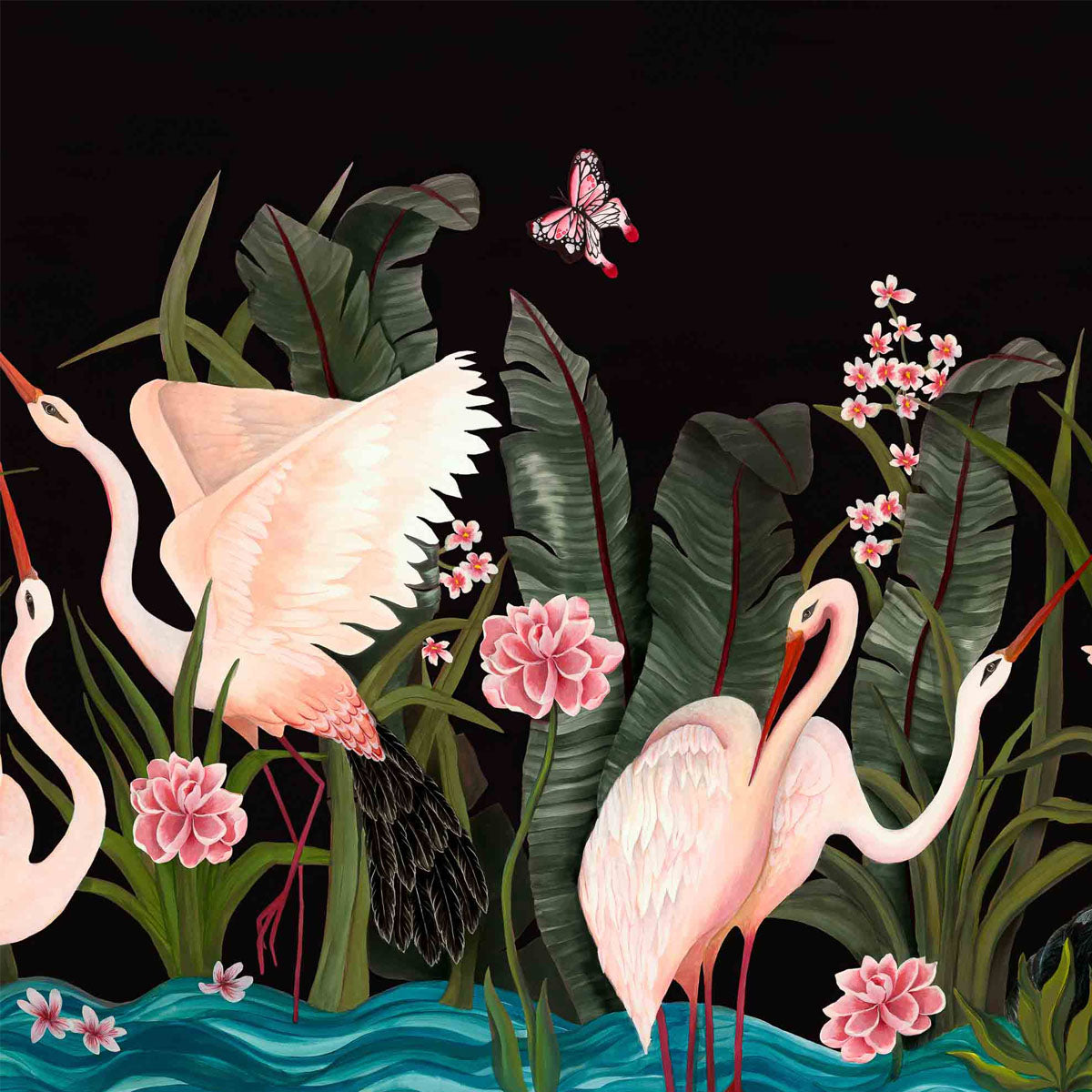 Wetlands Mural Wallpaper - Coordonne