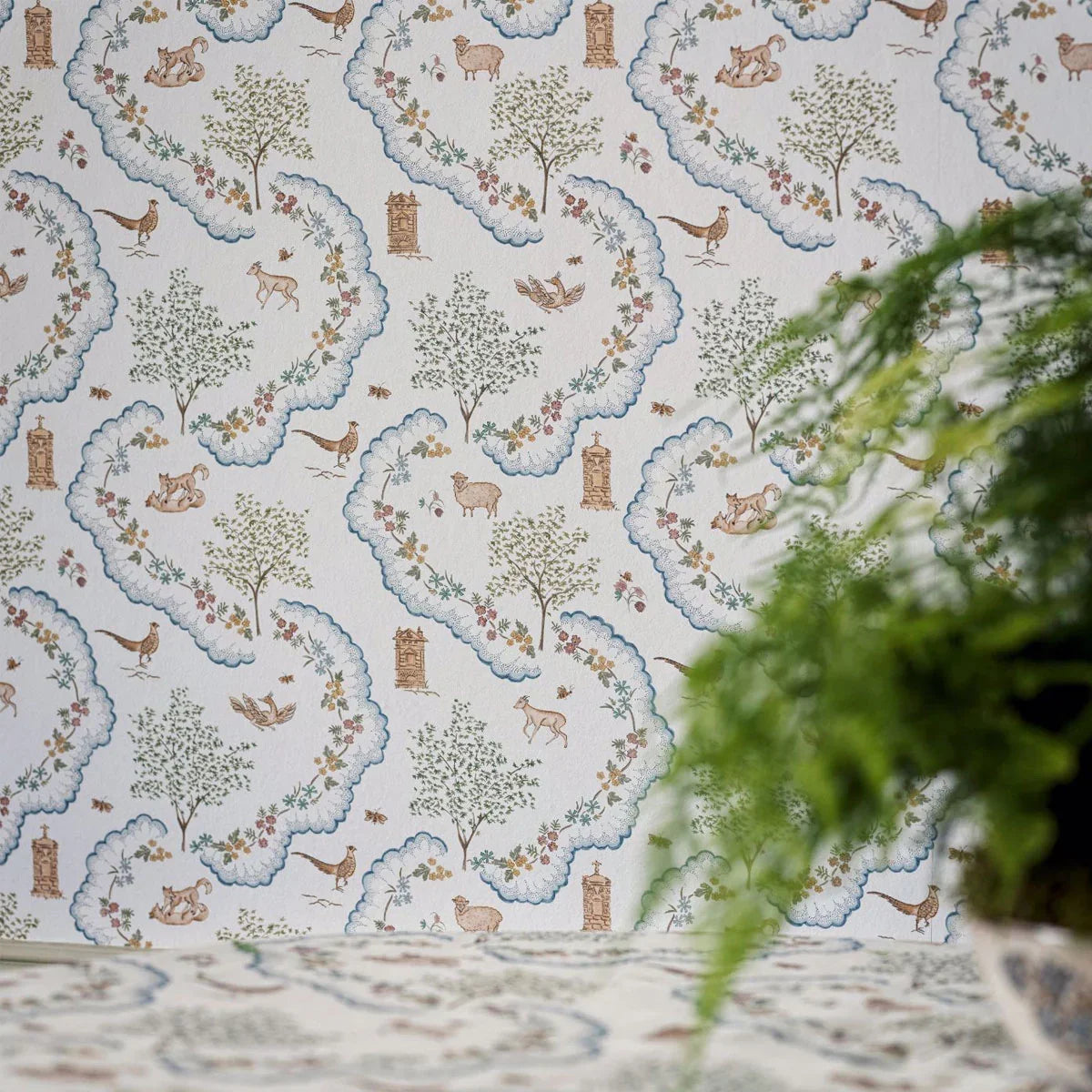 Wildflower Meadow Wallpaper - Sanderson