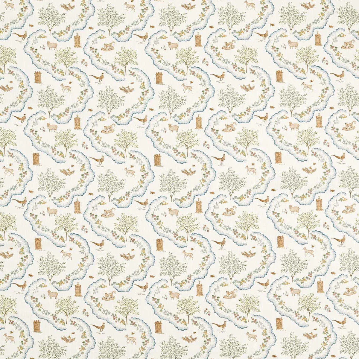 Wildflower Meadow Fabric - Sanderson