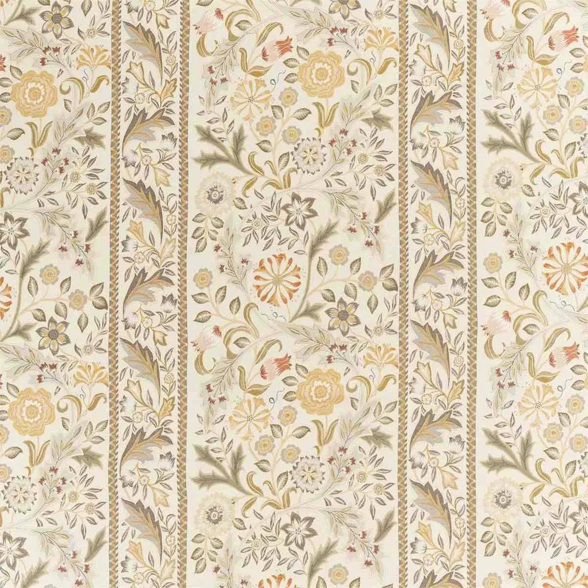 Wilhemina Weave Linen Fabric - Morris & Co