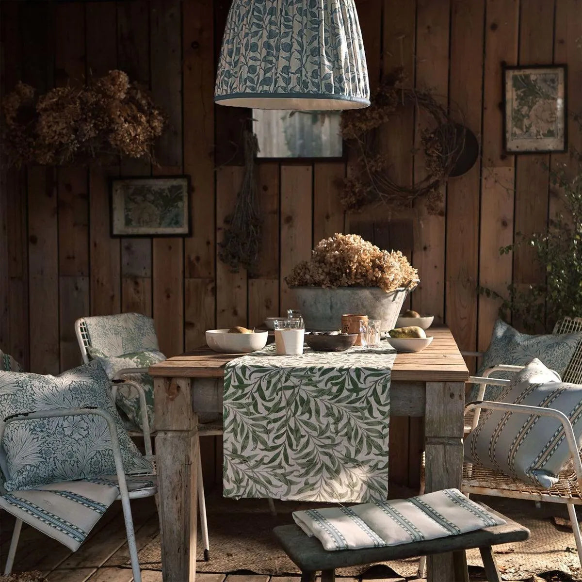 Willow Bough Outdoor Fabric - Morris & Co