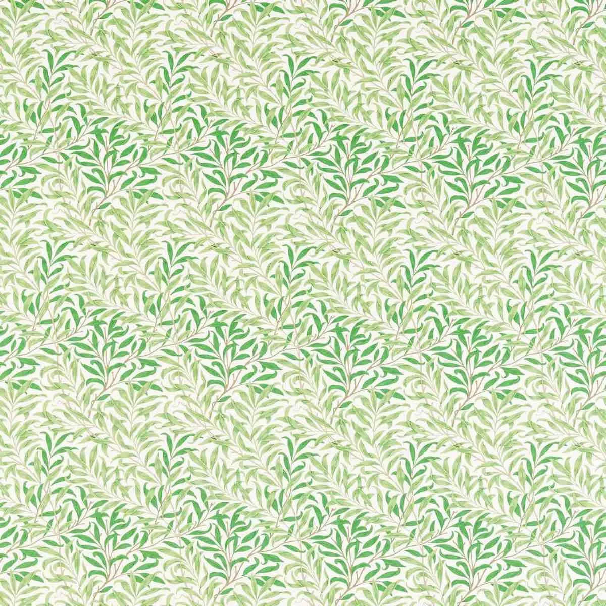 Willow Boughs Leaf Green Fabric - Morris & Co