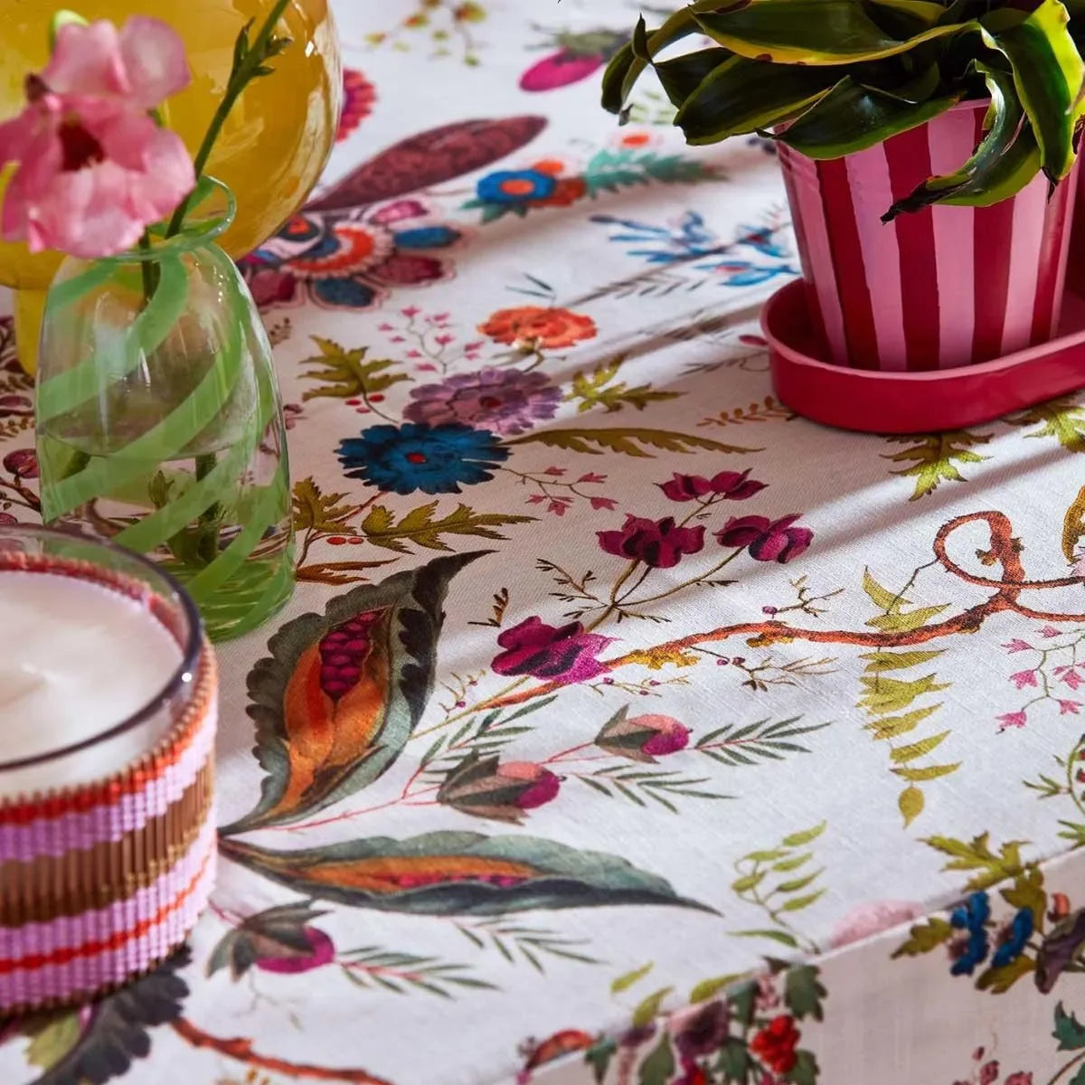 Wonderland Floral Fabric - Harlequin X Sophie Robinson