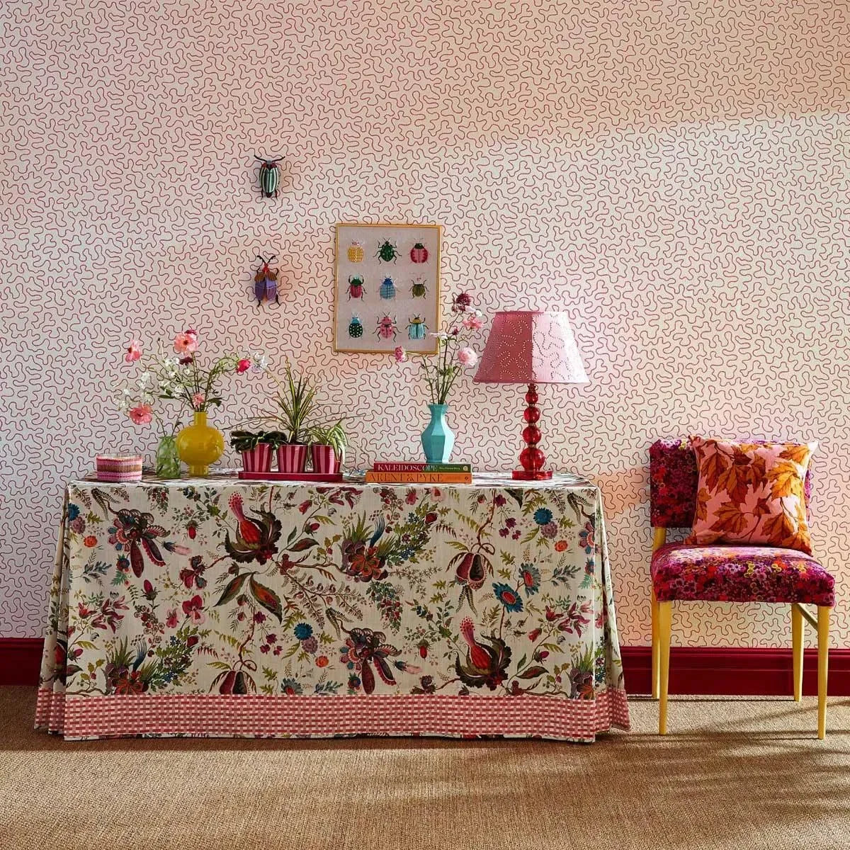 Wonderland Floral Fabric - Harlequin X Sophie Robinson