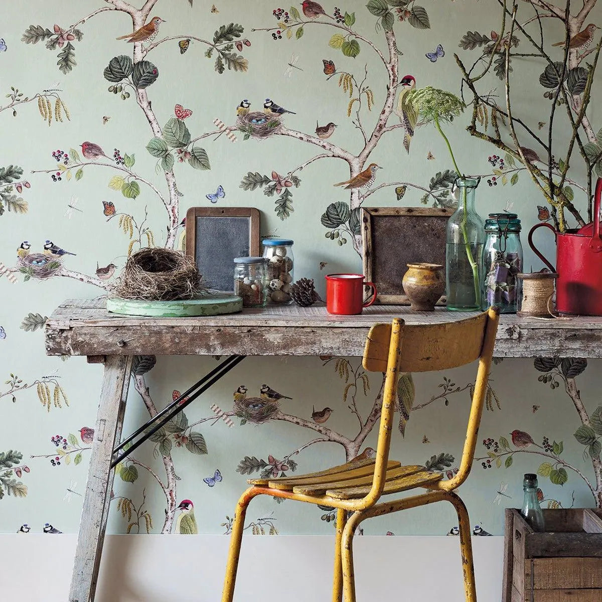 Woodland Chorus Wallpaper - Sanderson