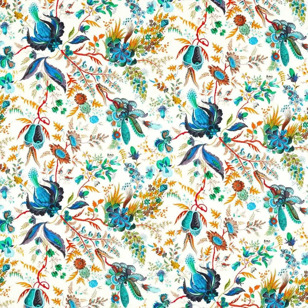 Wonderland Floral Fabric - Harlequin X Sophie Robinson