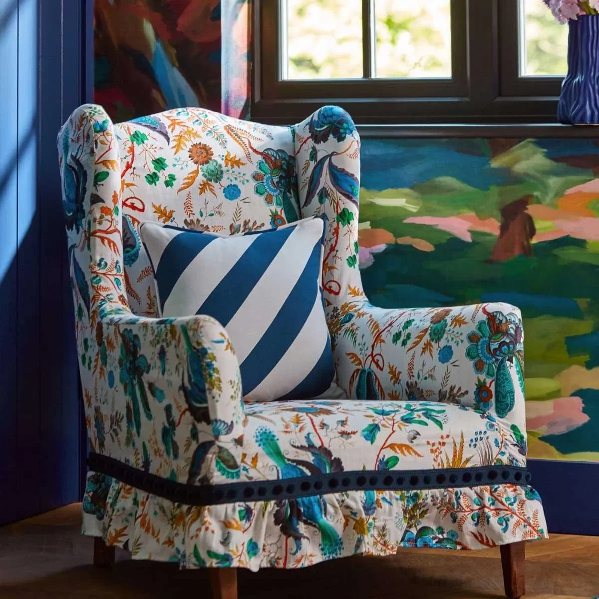 Wonderland Floral Fabric - Harlequin X Sophie Robinson