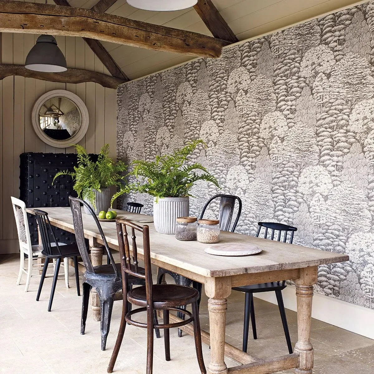 Woodland Toile Wallpaper - Sanderson