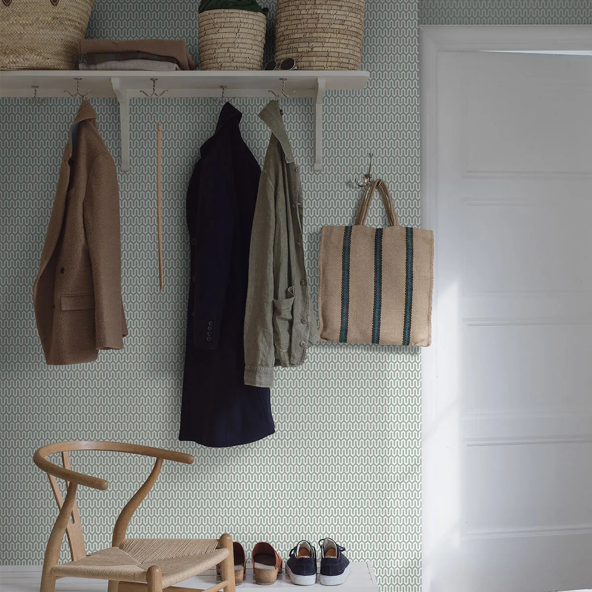 Arne Jacobsen Ypsilon Wallpaper - Borastapeter