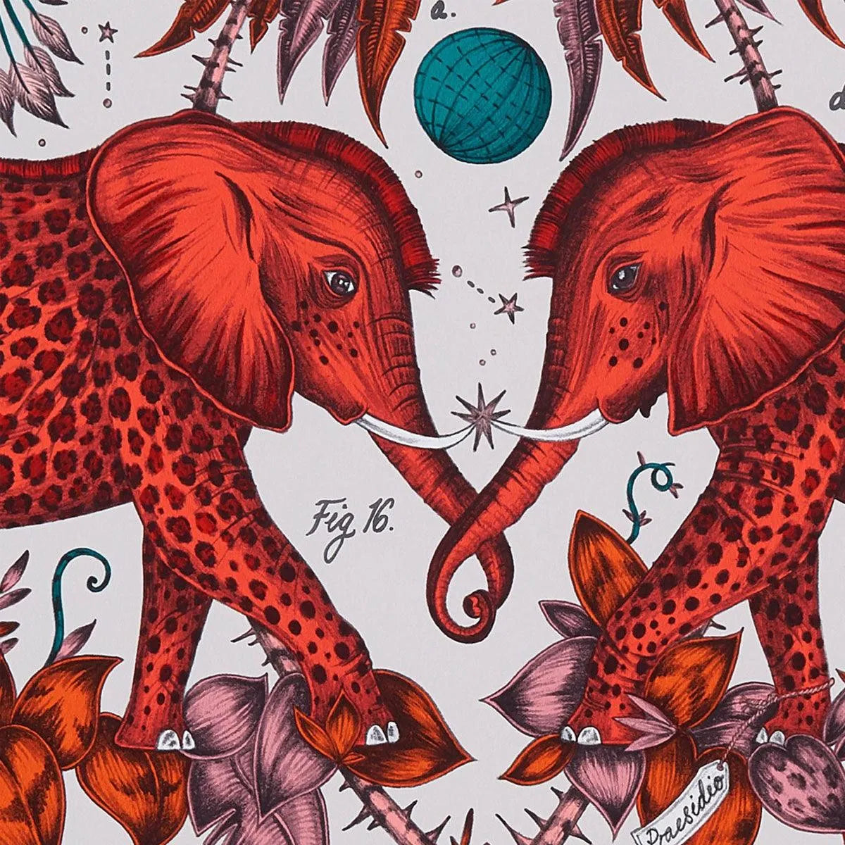Zambezi Wallpaper - Clarke & Clarke X Emma Shipley