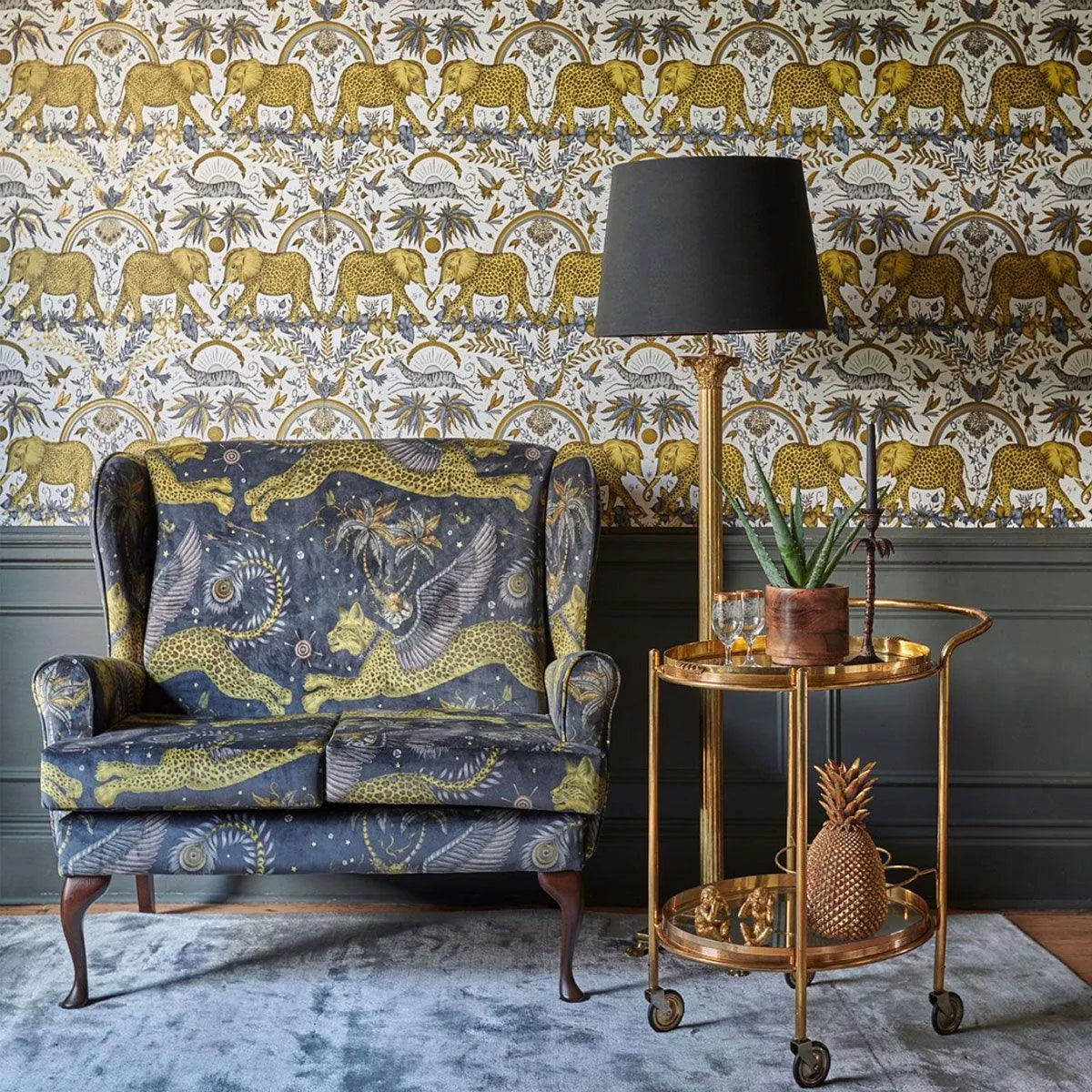Zambezi Wallpaper - Clarke & Clarke X Emma Shipley