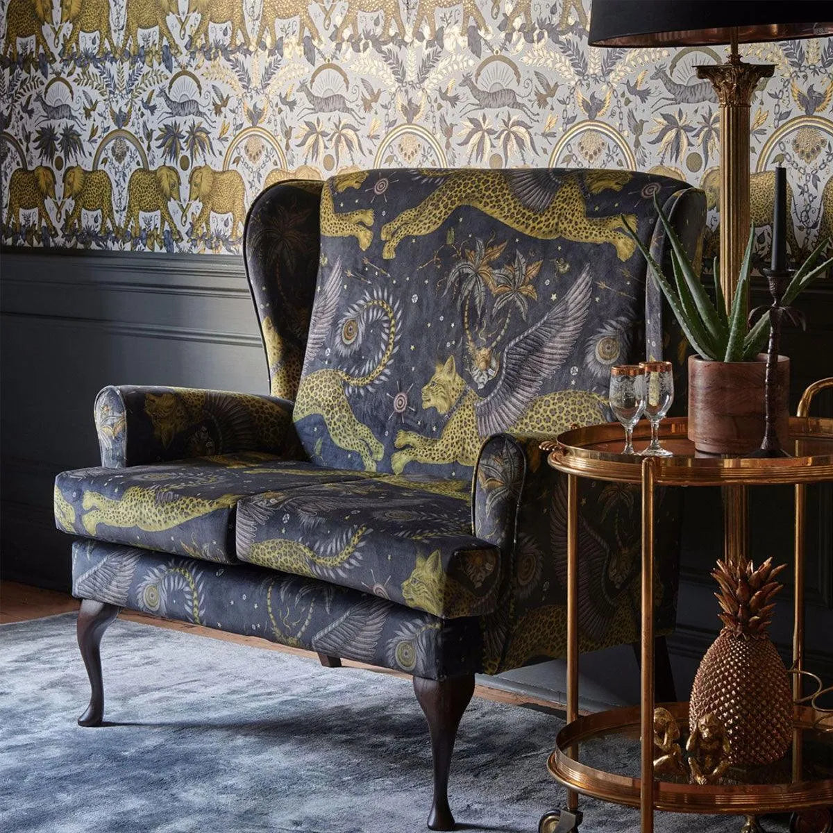 Zambezi Wallpaper - Clarke & Clarke X Emma Shipley