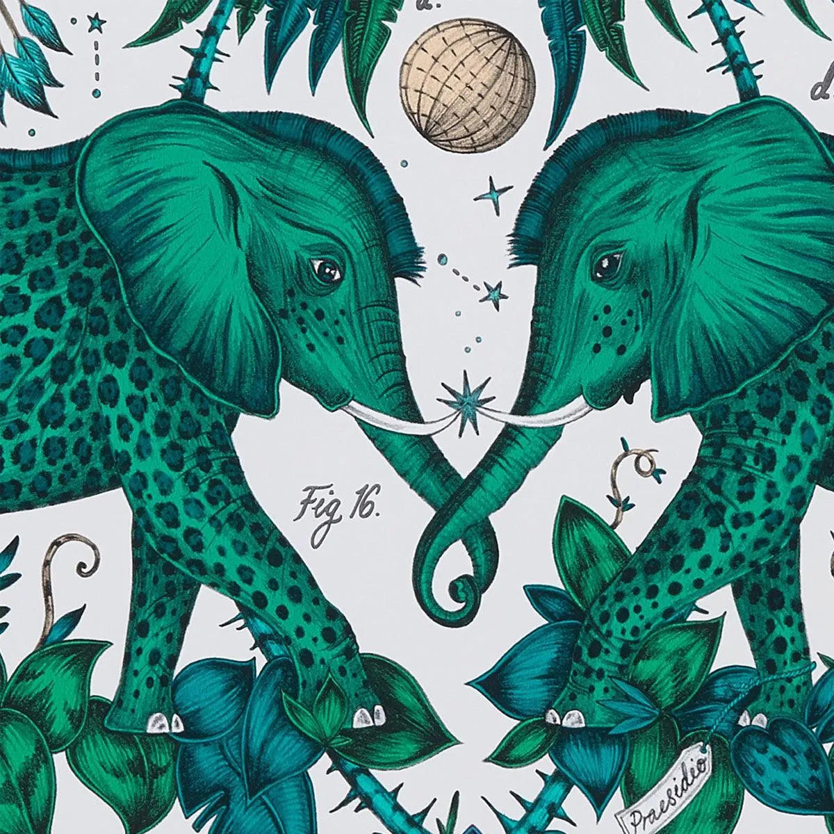 Zambezi Wallpaper - Clarke & Clarke X Emma Shipley