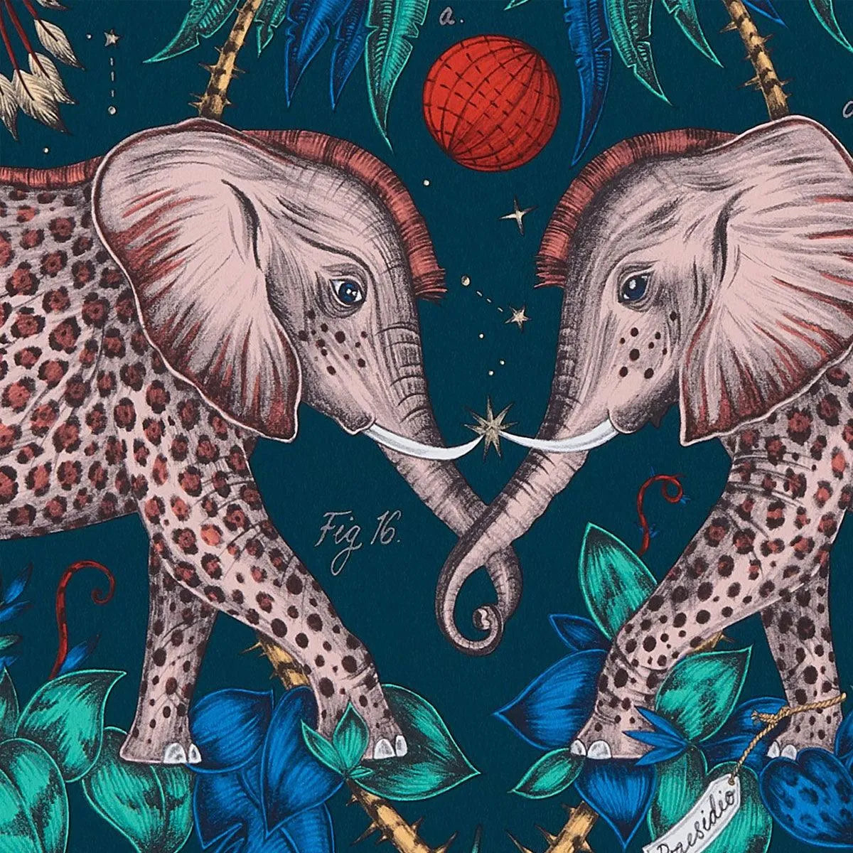 Zambezi Wallpaper - Clarke & Clarke X Emma Shipley