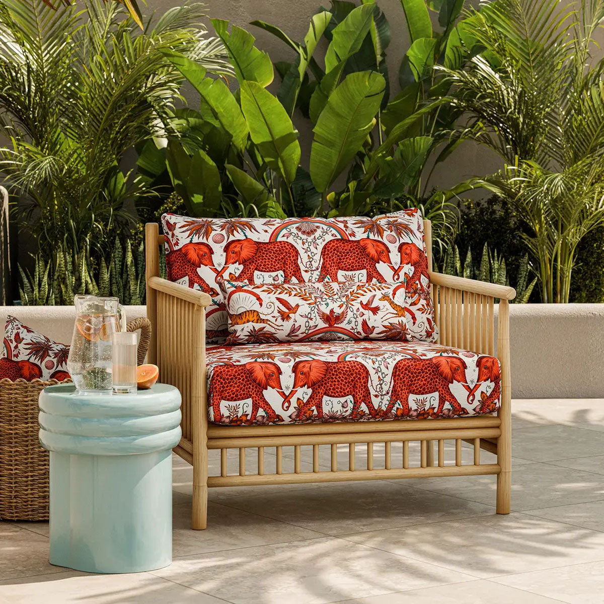 Zambezi Indoor Outdoor Fabric - Clarke & Clarke X Emma Shipley