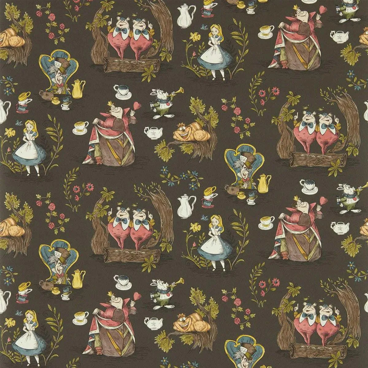 Alice In Wonderland Wallpaper - Sanderson X Disney