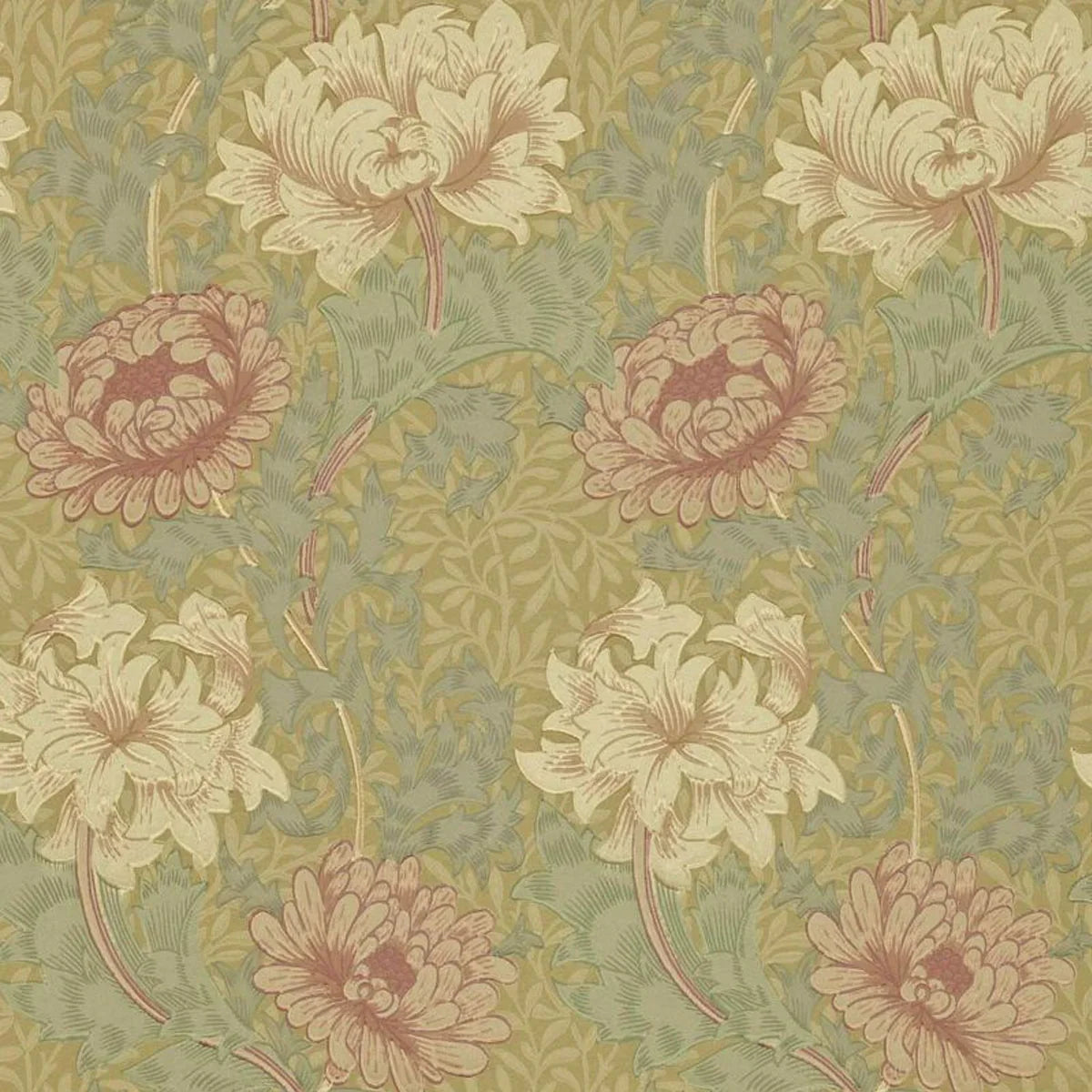 Chrysanthemum Wallpaper - Morris & Co