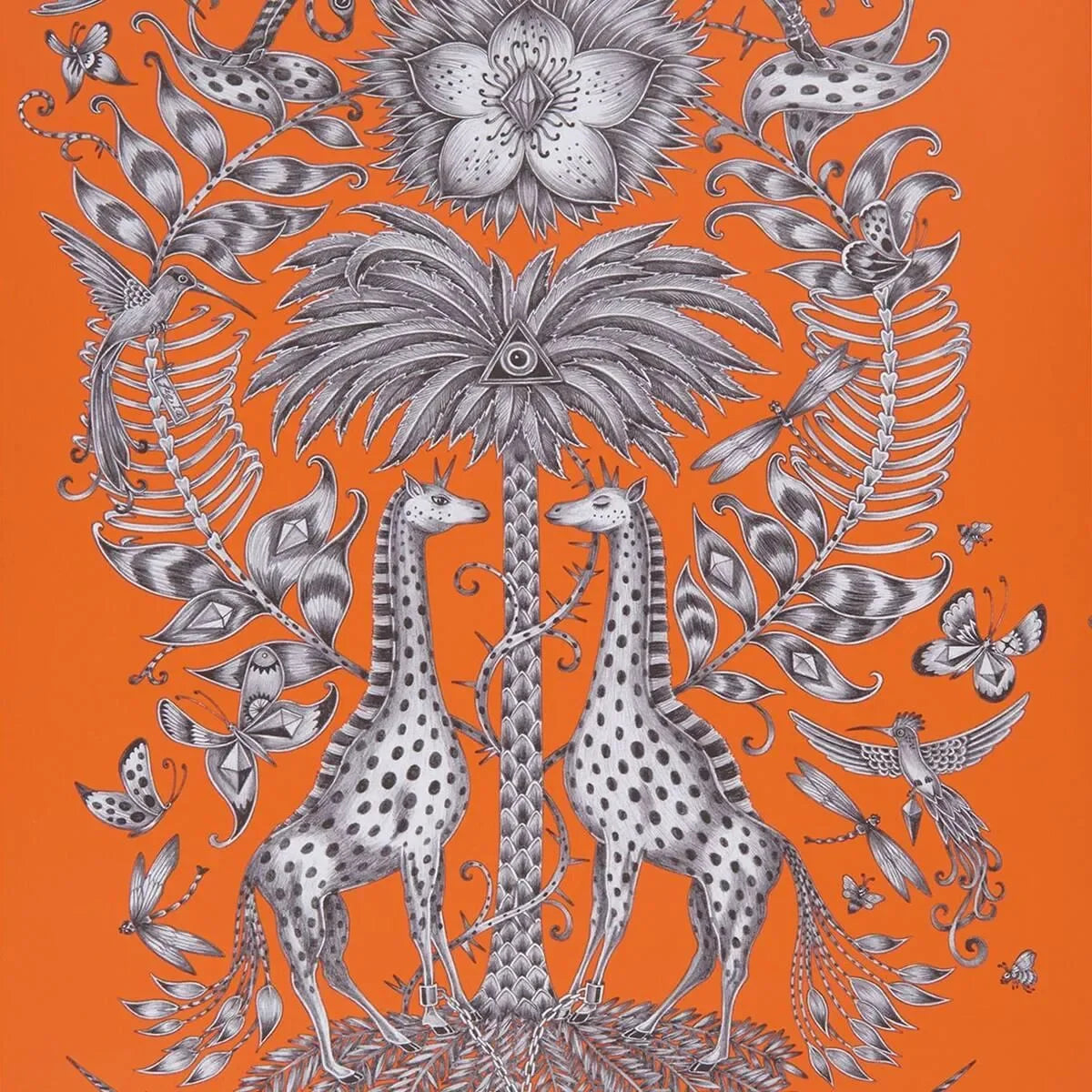 Kruger Wallpaper - Clarke & Clarke X Emma Shipley