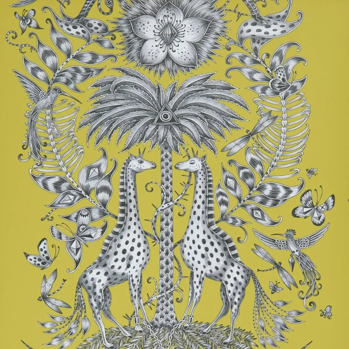 Kruger Wallpaper - Clarke & Clarke X Emma Shipley