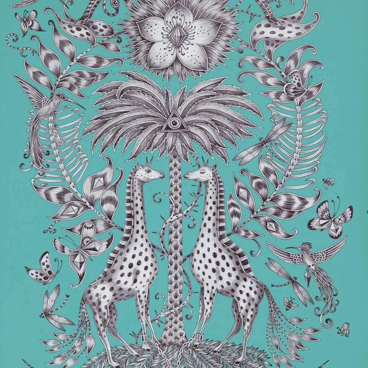 Kruger Wallpaper - Clarke & Clarke X Emma Shipley