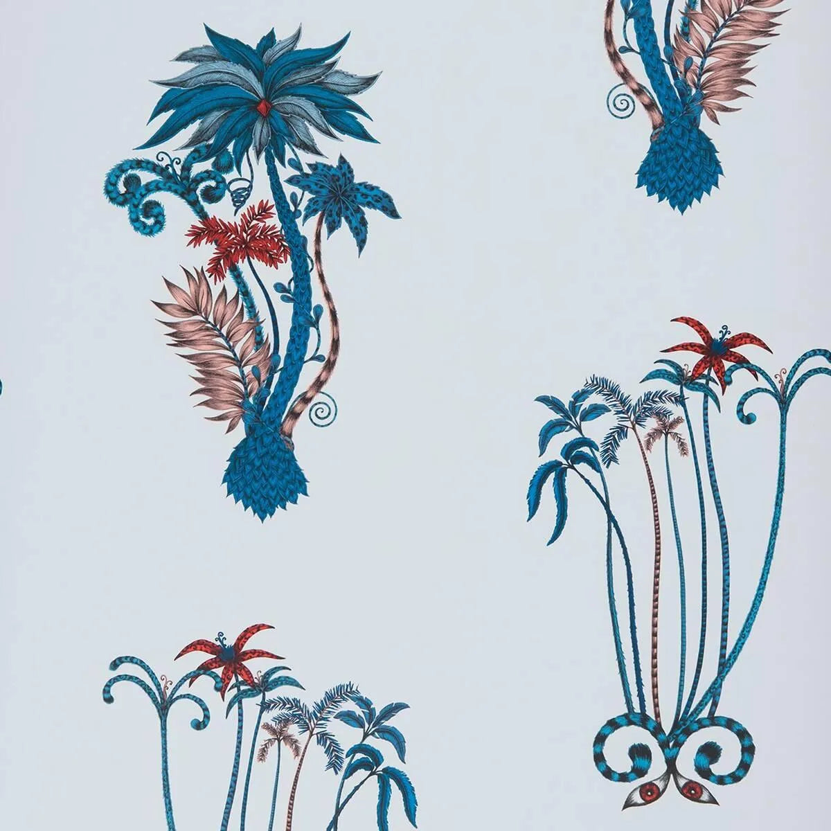 Jungle Palms Wallpaper - Clarke & Clarke X Emma Shipley