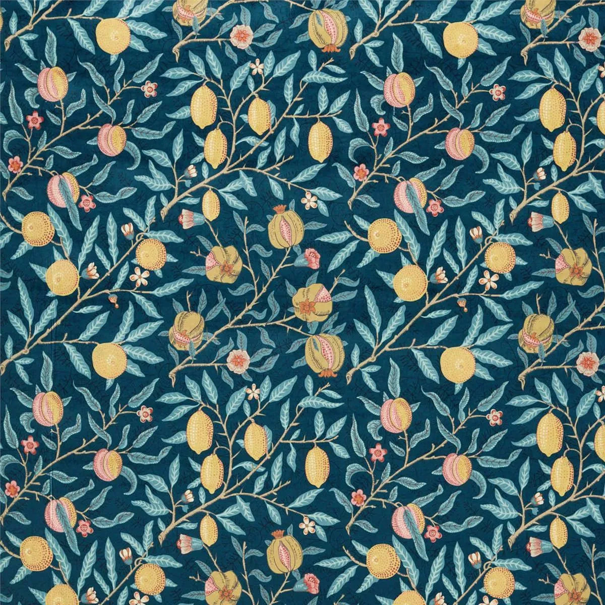 Fruit Velvet Fabric - Morris & Co