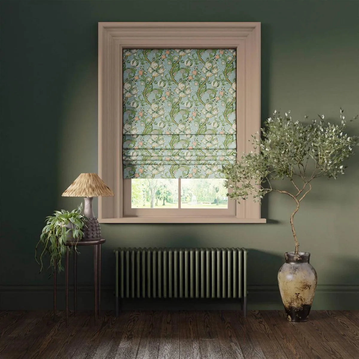 Golden Lily Fabric - Clarke & Clarke