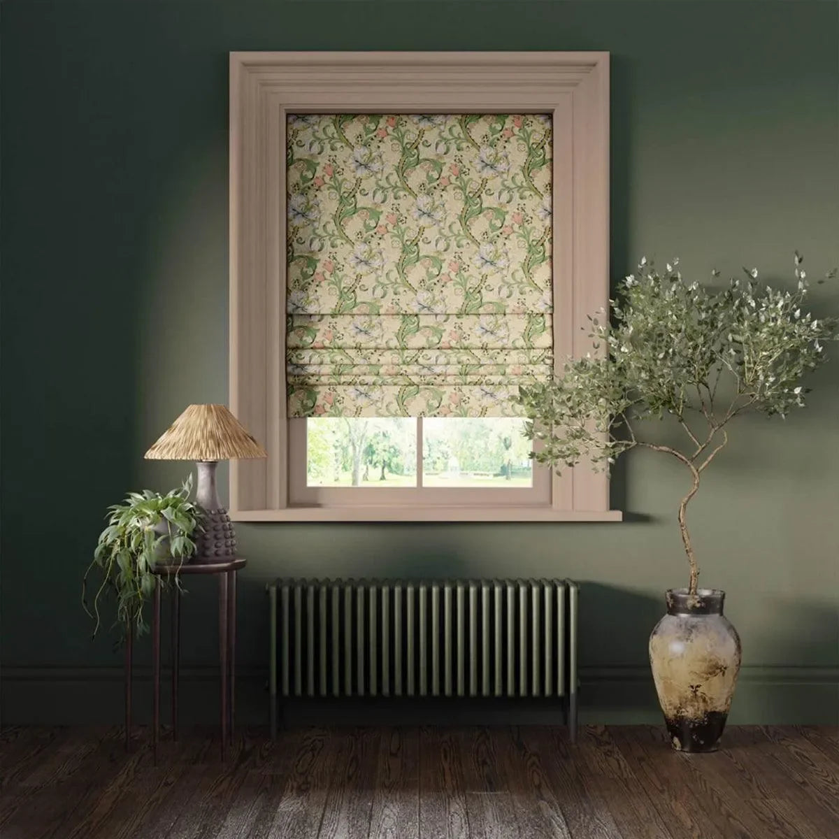 Golden Lily Fabric - Clarke & Clarke