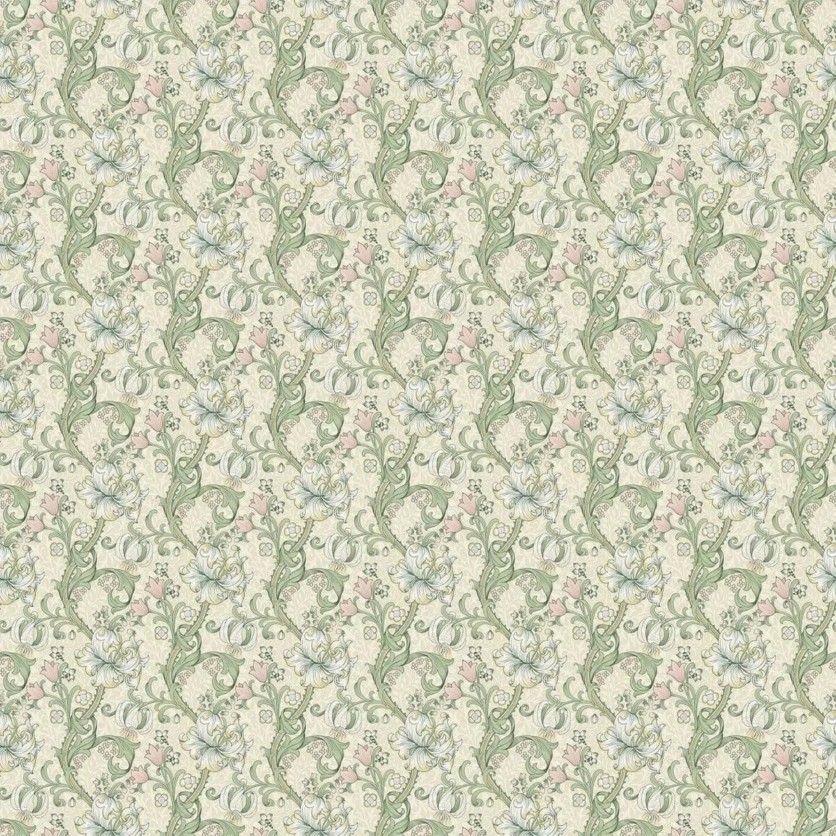 Golden Lily Fabric - Clarke & Clarke