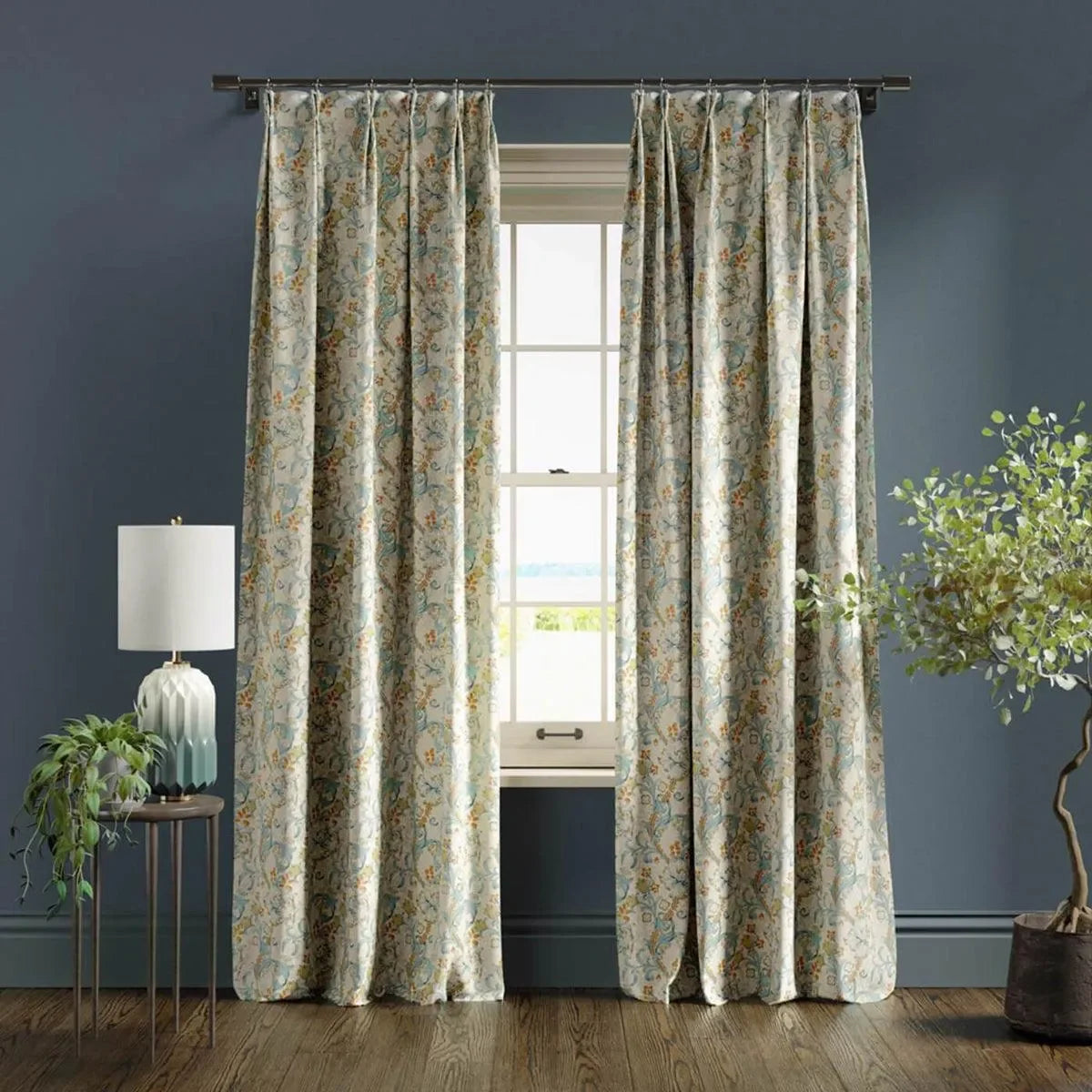 Golden Lily Fabric - Clarke & Clarke