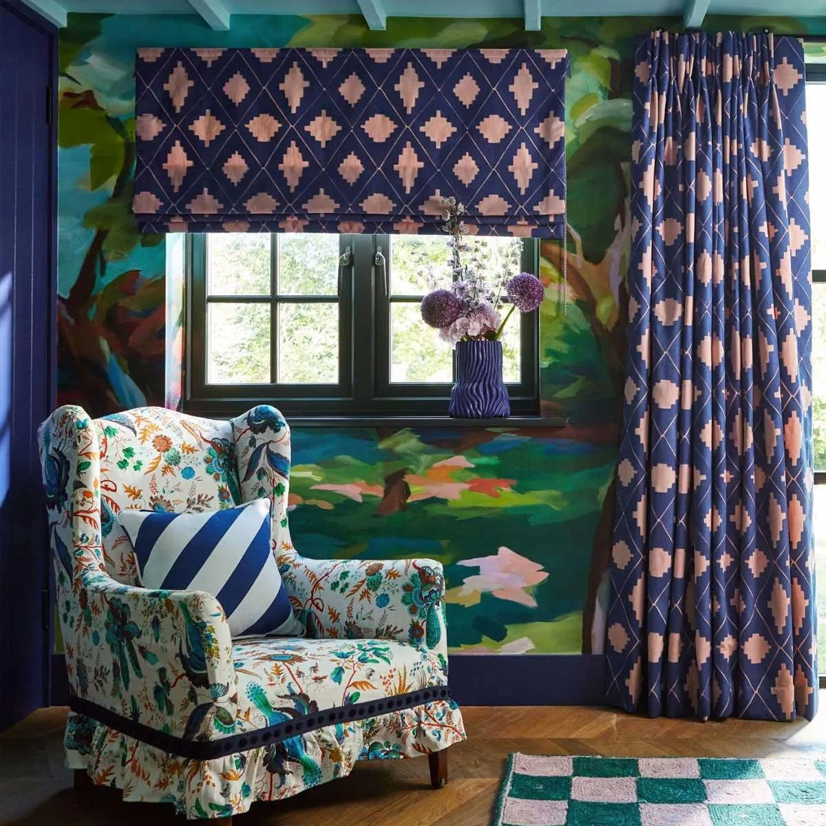 Garden Terrace Fabric - Harlequin X Sophie Robinson
