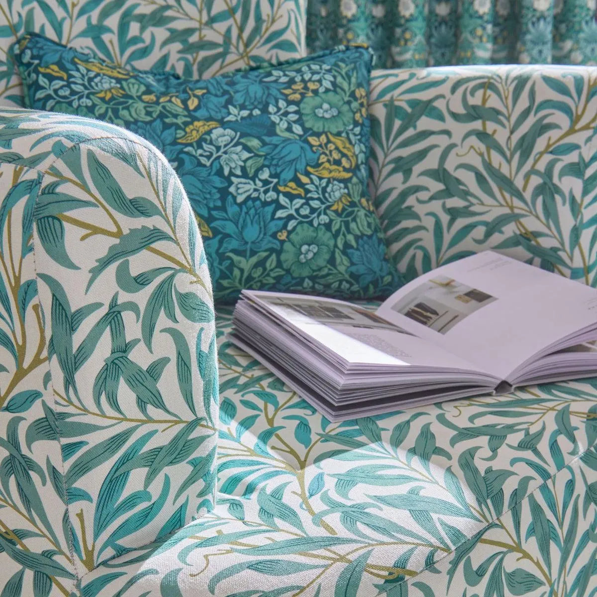 Mallow Fabric - Clarke & Clarke
