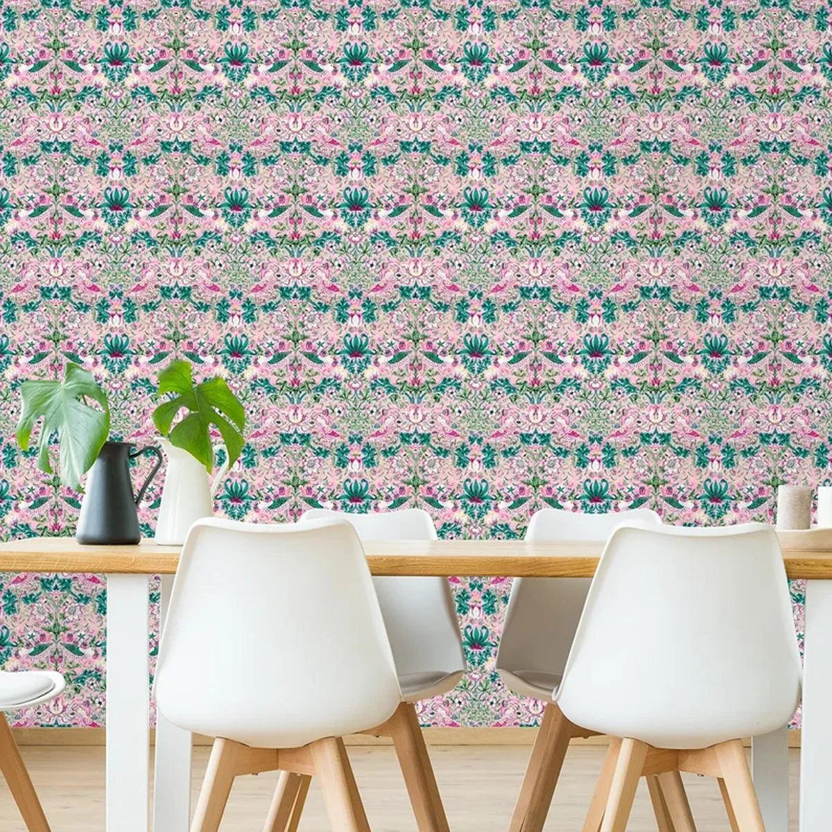 Strawberry Thief Wide Width Wallpaper - Morris & Co