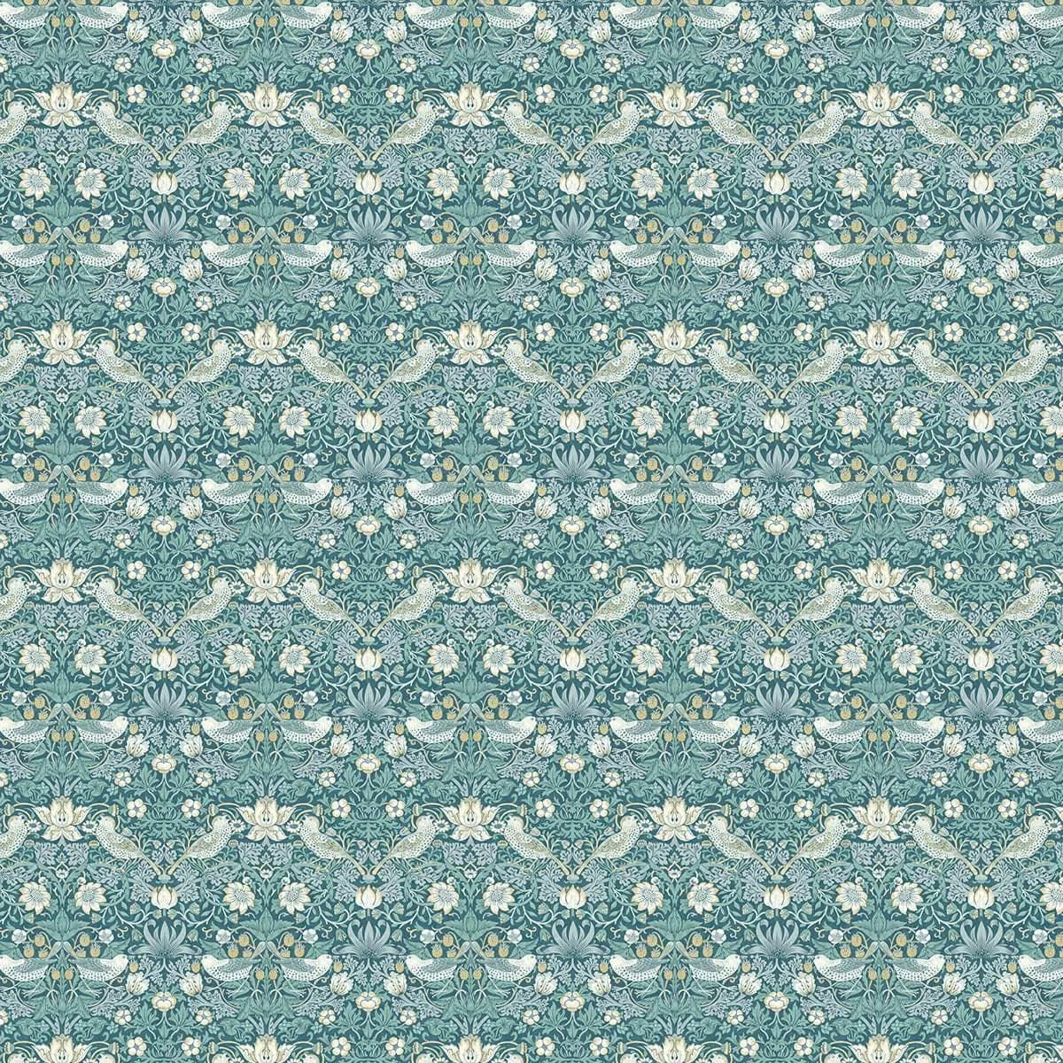 Strawberry Thief Fabric - Clarke & Clarke