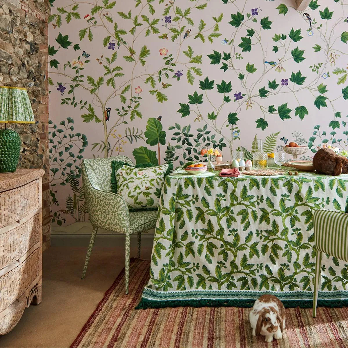 Sycamore and Oak Wallpaper - Sanderson