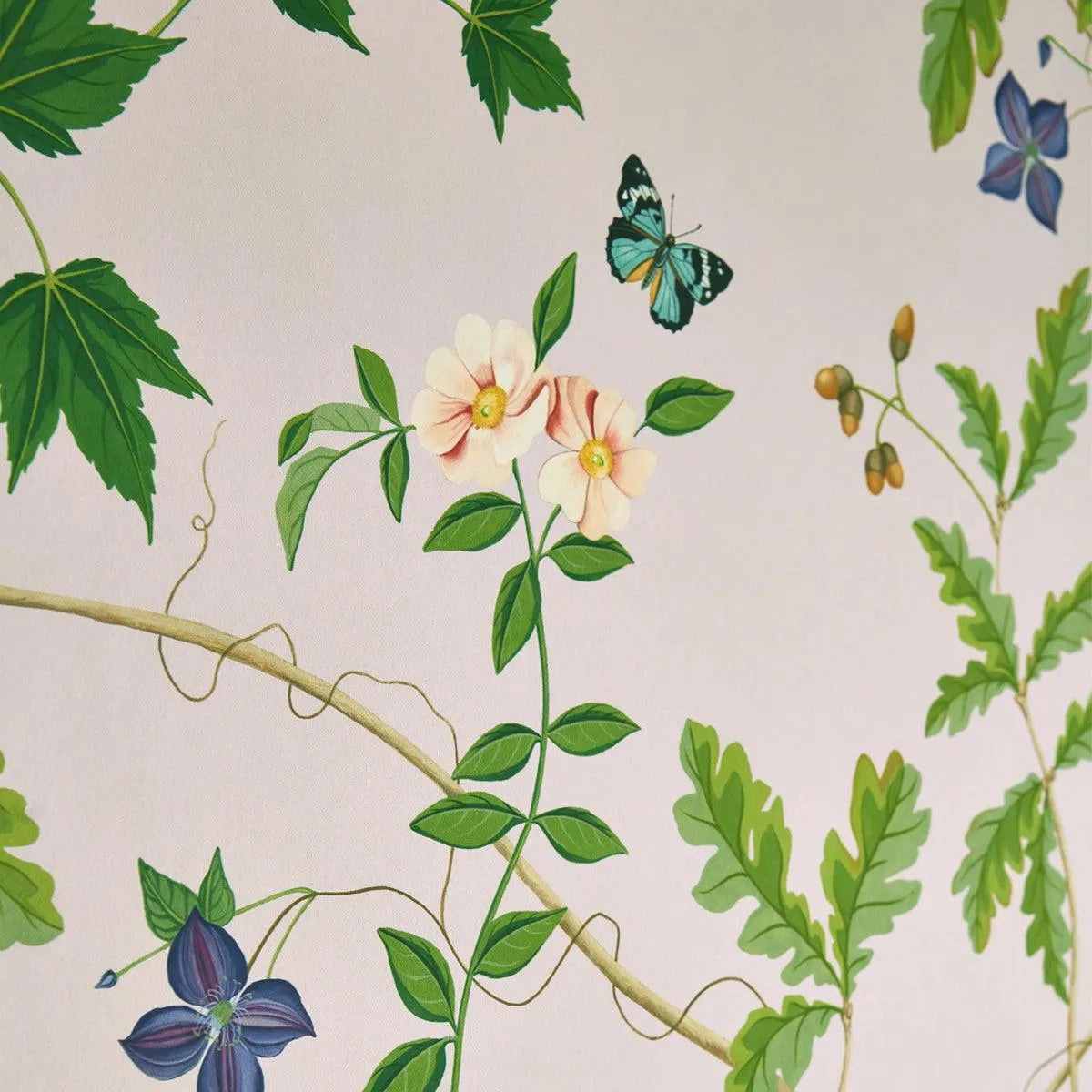 Sycamore and Oak Wallpaper - Sanderson