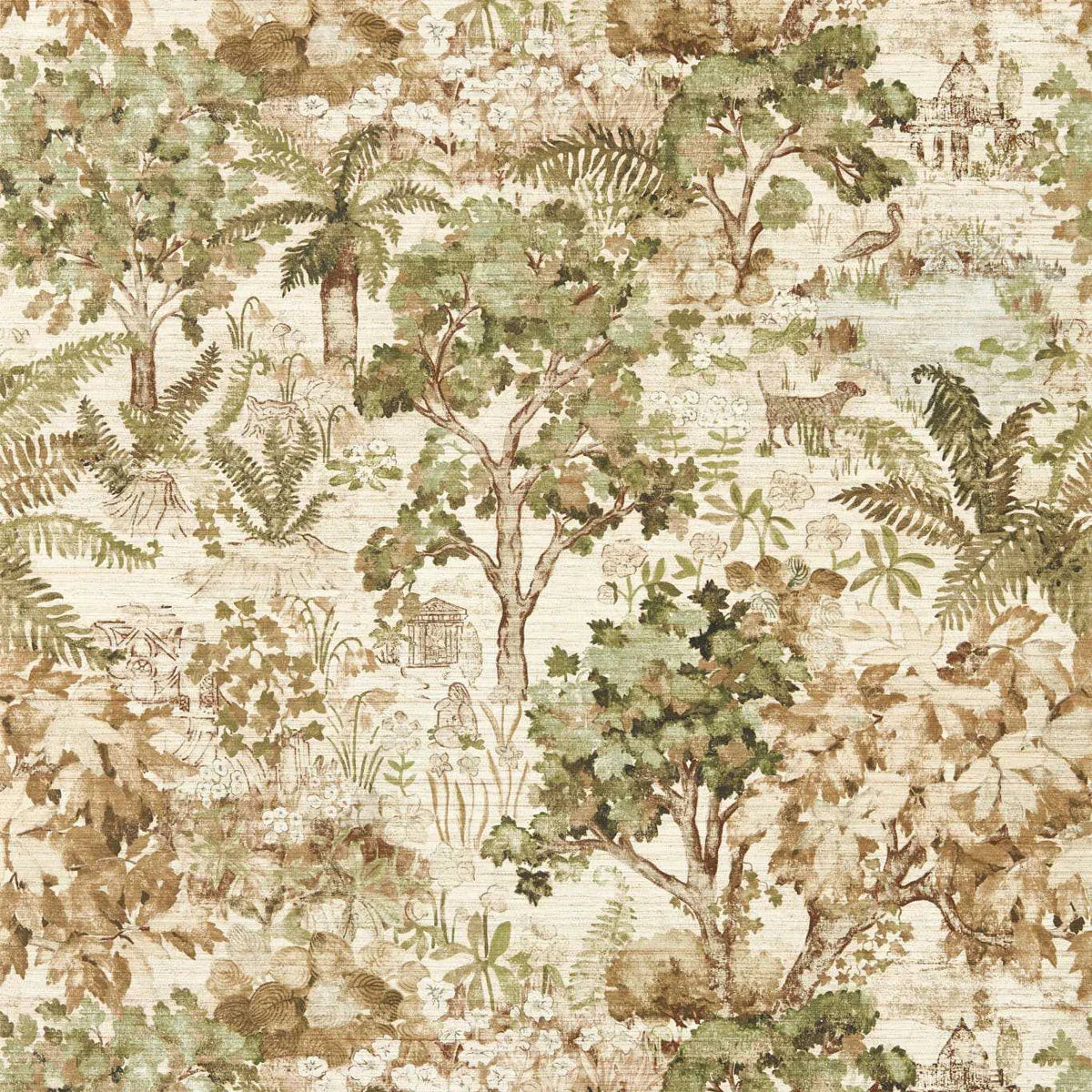 The Stumpery Wallpaper - Sanderson
