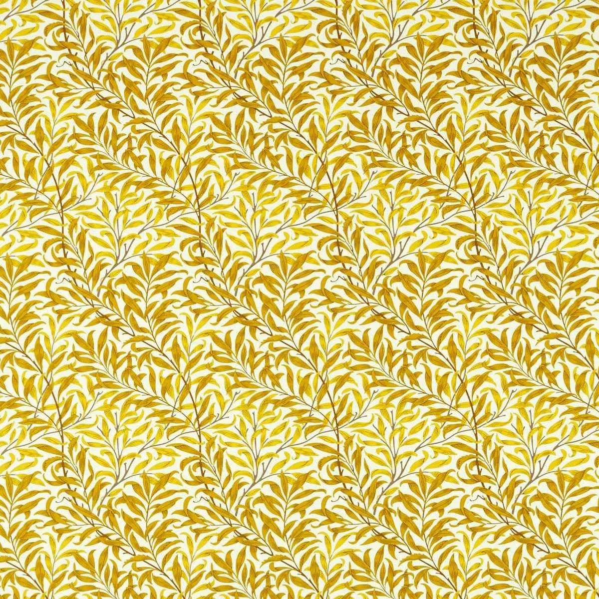 Willow Bough Summer Yellow Fabric - Morris & Co